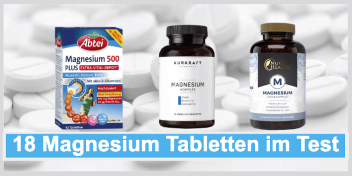 Magnesium Tabletten Titelbild