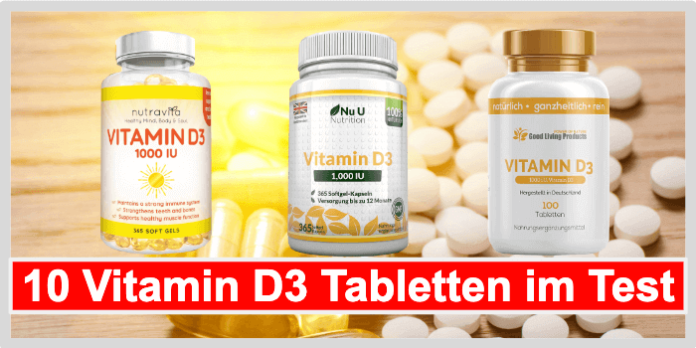 Vitamin D3 Tabletten Titelbild