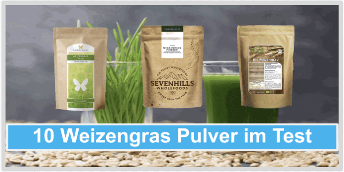 Weizengras Pulver Titelbild