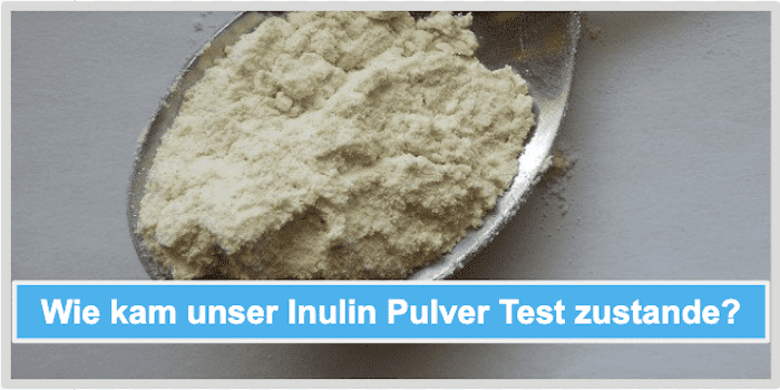 Wie kam unser Inulin Pulver Test zustande