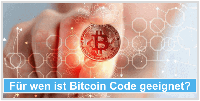 Person hält eine Bitcoin Münze Fuer-wen-ist-Bitcoin-Code-geeignet