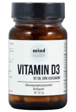 Mind Favour Vitamin D3 Abbild Tabelle