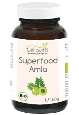 Cellavita Superfood Amla Abbild Tabelle