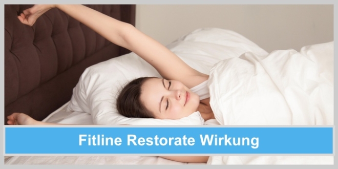 fitline restorate ausgeschlafen aufwachen