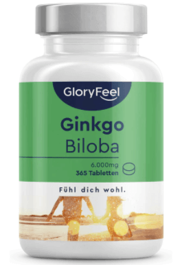 GloryFeel Ginkgo Biloba Tabelle