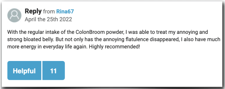 ColonBroom customer review experience experiences ColonBroom