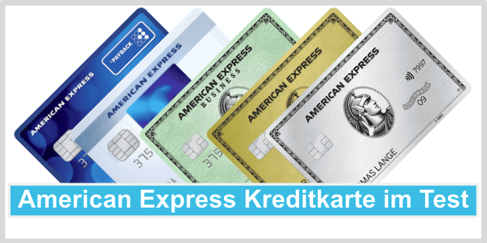 American Express Kreditkarte Titelbild