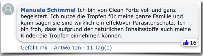 Clean Forte Erfahrungsbericht Kundenbewertungen Clean Forte