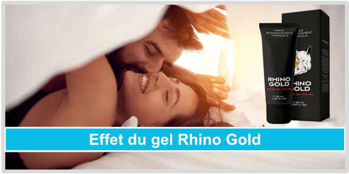 Effet du gel Rhino Gold Gel