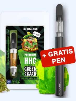 Hanfosan HHC Vape Green Crack Abbild Tabelle