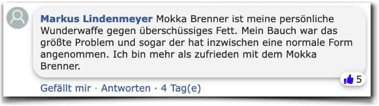 Mokka Brenner Kundenbewertungen Erfahrungsbericht Mokka Brenner