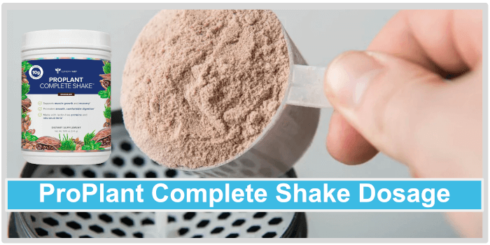 Gundry MD ProPlant Complete Shake Dosage