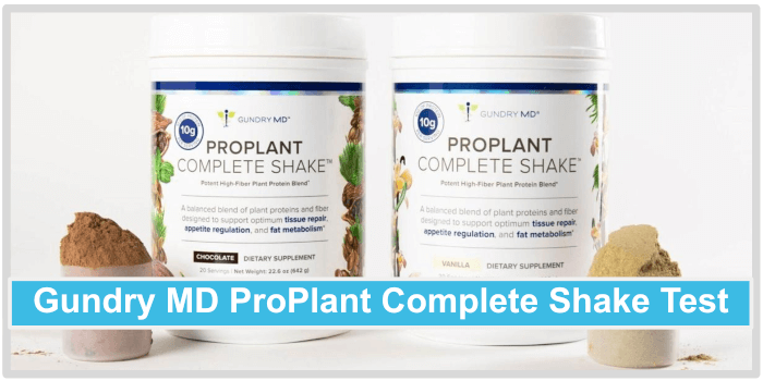 Gundry MD ProPlant Complete Shake Test
