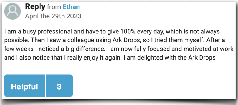 Ark Drops reviews customer reviews