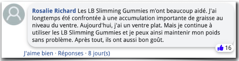Experience des LB Slimming Gummies evaluations des LB Slimming Gummies