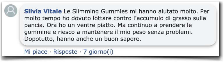 LB Slimming Gummies Esperienza Recensioni Esperienza facebook