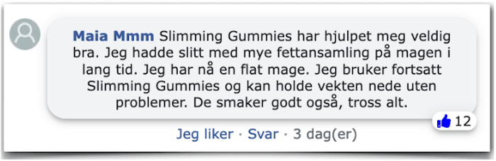 Slimming Gummies Experience Reviews Opplev facebook