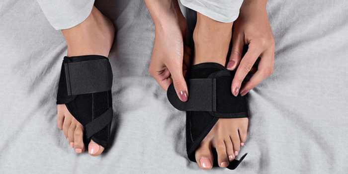 Zehenspreizer bei Hallux Valgus