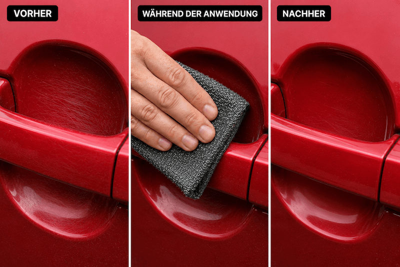 NanoPolix Testbericht Vorher Nachher